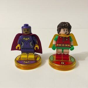 LEGO Dimensions Batman Batgirl and Robin Minifigures